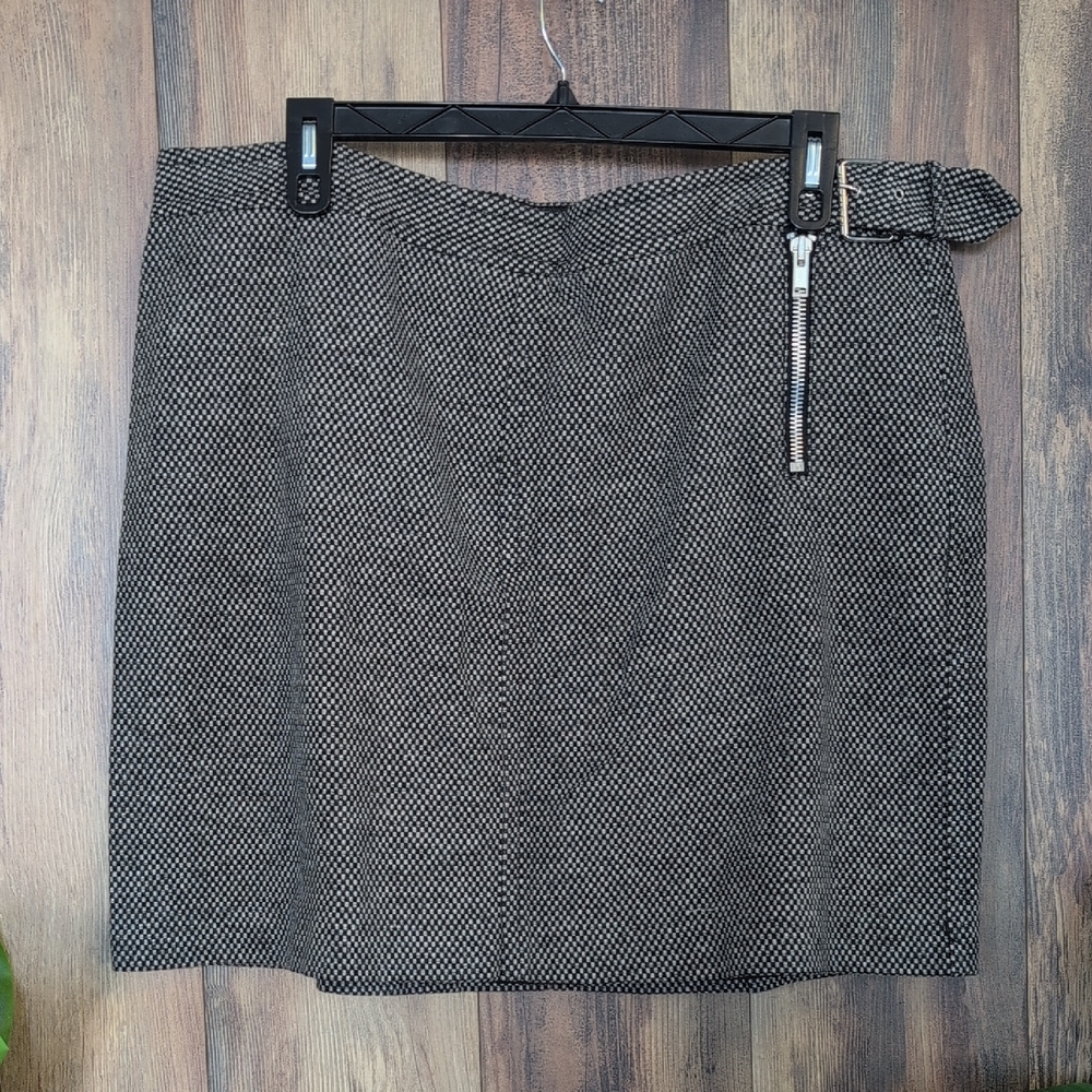 Tommy Hilfiger Y2K Plus Size Tweed Belted Mini Skirt 22W             C708